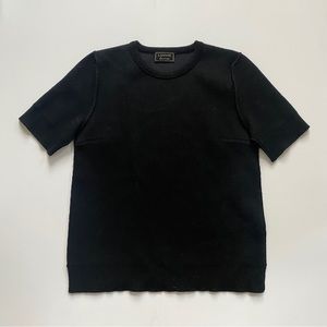Vintage Lanvin Black Wool T-Shirt